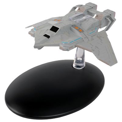 / #68 Federation Attack Fighter Diecast Model Ship Window Boxed (Star Trek / Eaglemoss)