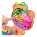 Polly Pocket Plushie Bear Compact, Doll & Keychain Playset - Image