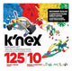 K'nex 125 Piece 10 Model Beginner Builds Set