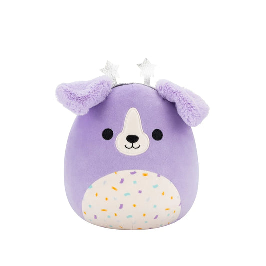 Squishmallows  7.5'' Deontay Purple Retriever Plush