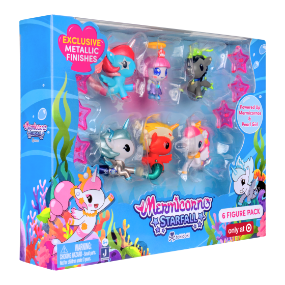 Mermicorno - 2in 6 Figure Pack
