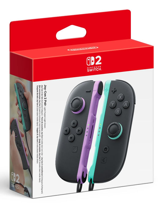 Nintendo Joy-Con 2 Pair Light Purple and Light Green for Nintendo Switch 2 alternate view