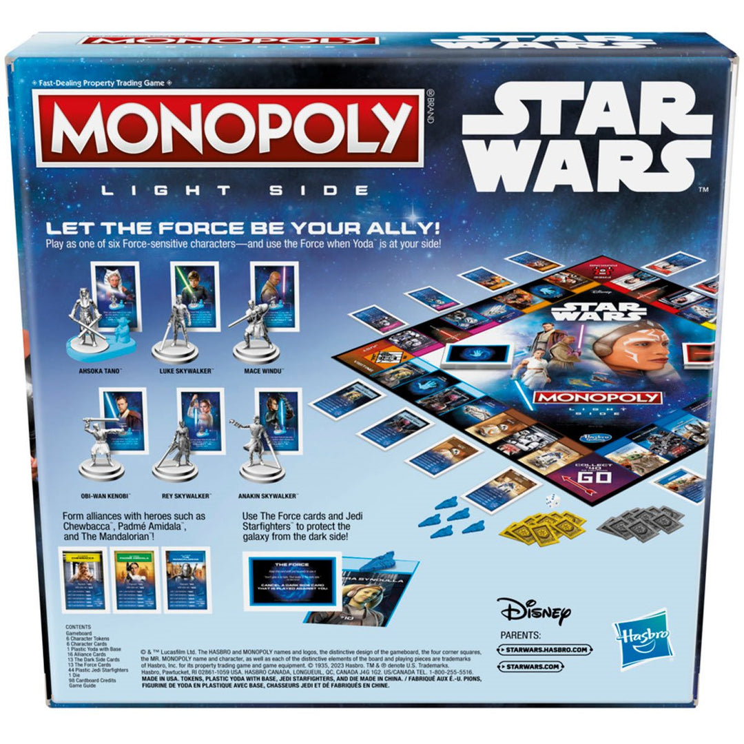 Star Wars Light Side Edition Monopoly Board Game