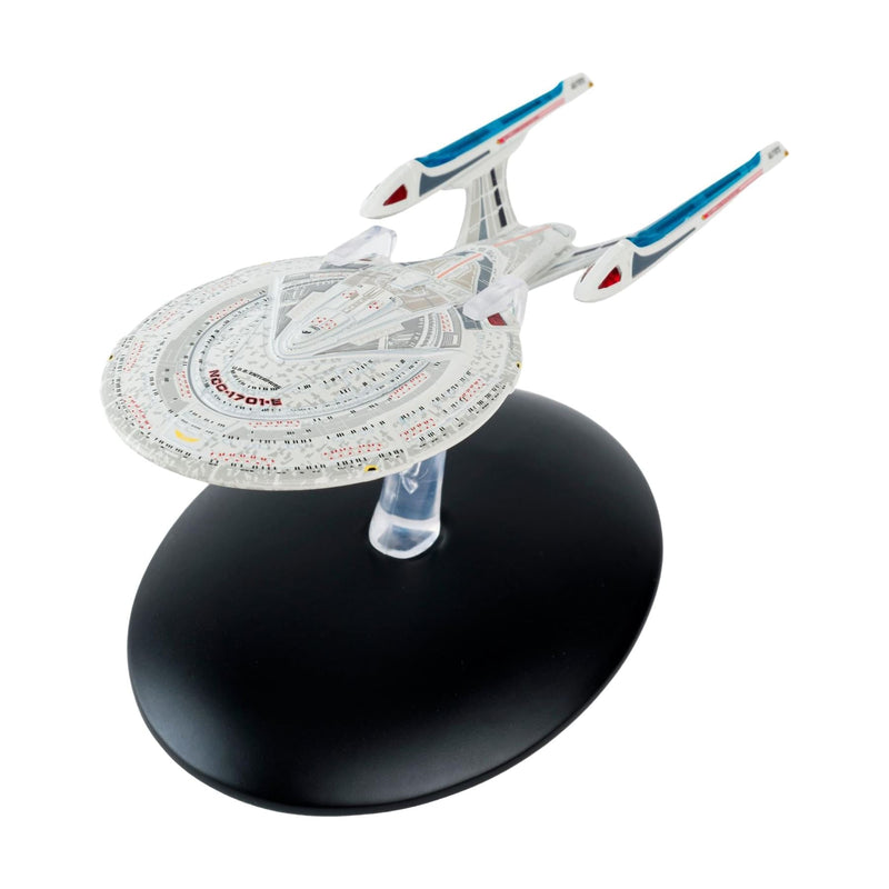 U.S.S. Enterprise NCC-1701-E (Sovereign-class) Diecast Model Ship (Eaglemoss / Star Trek), side angle