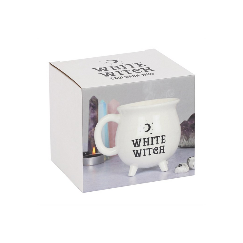 White Witch Cauldron Mug