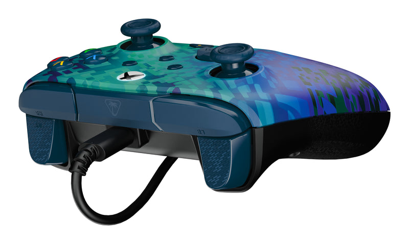 Turtle Beach Rematch Advanced Wired Controller Glitch Green for Xbox Series X in-game view