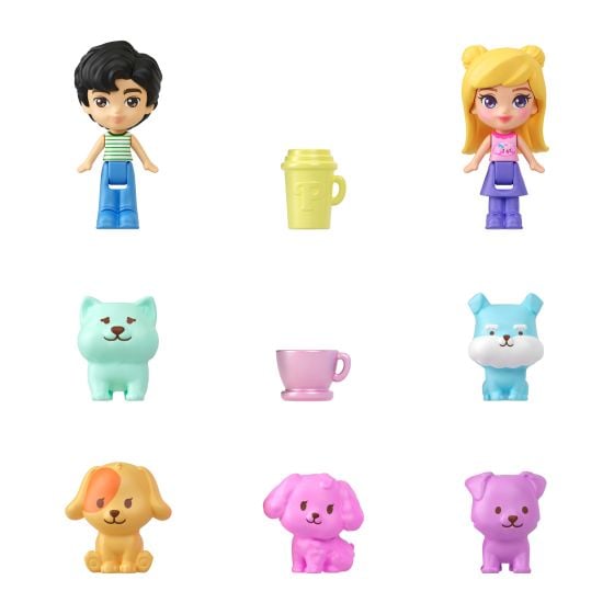 Polly Pocket Cafe Pup Purse Playset