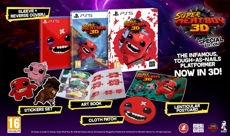 Super Meat Boy 3D - PlayStation 5