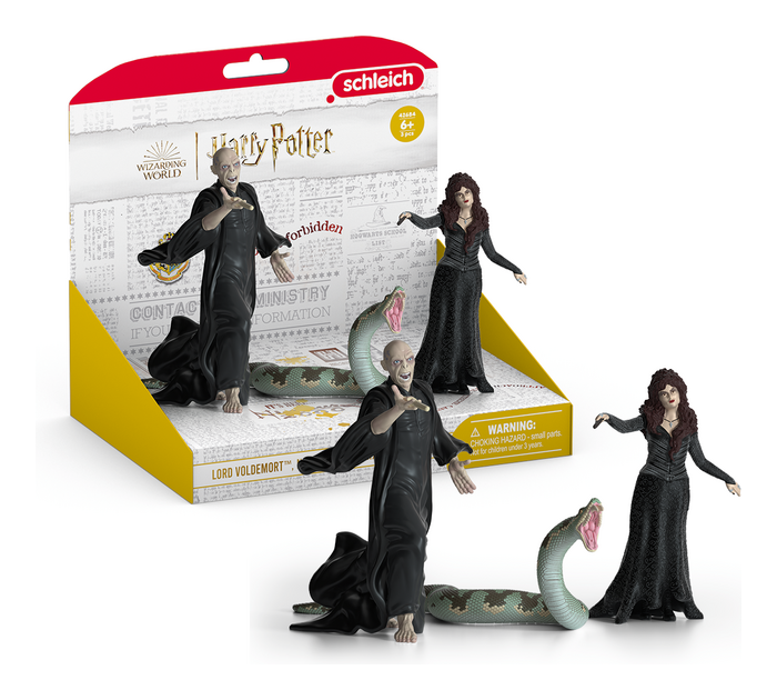 Schleich Lord Voldemort, Nagini & Bellatrix Lestrange