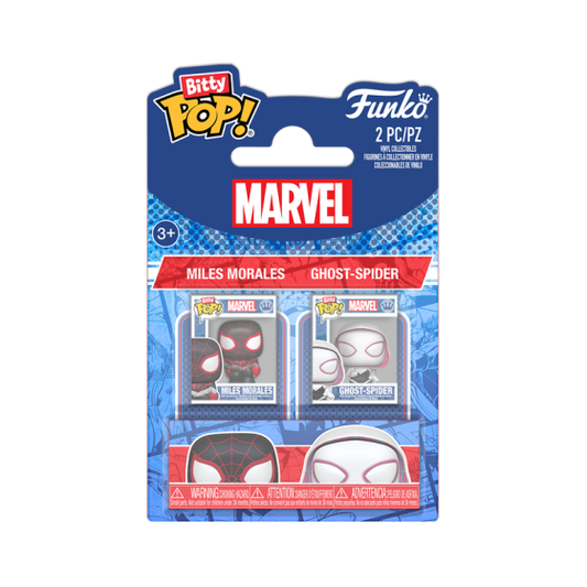 Bitty Pop! Spiderman Miles & Gwen 2 Pack
