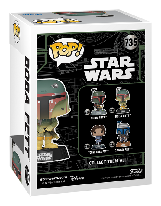 Pop! Vinyl - Star Wars Fett Legacy - Boba Fett (Glow) - Image