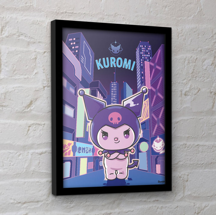 Kuromi Ambition 16 x 12 Framed Collector Print