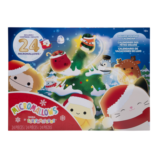 Squishmallows-Micromallows 24pc Advent Calendar
