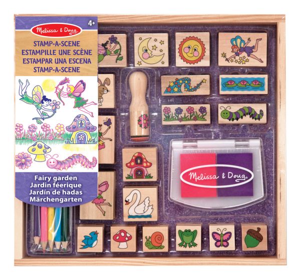 Melissa and Doug Stamp A Scene Fairy Garden