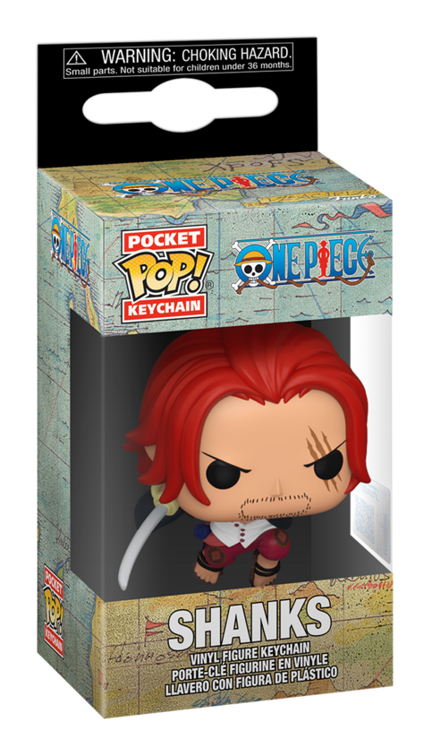 Pop! Keychain - One Piece - Shanks - Image