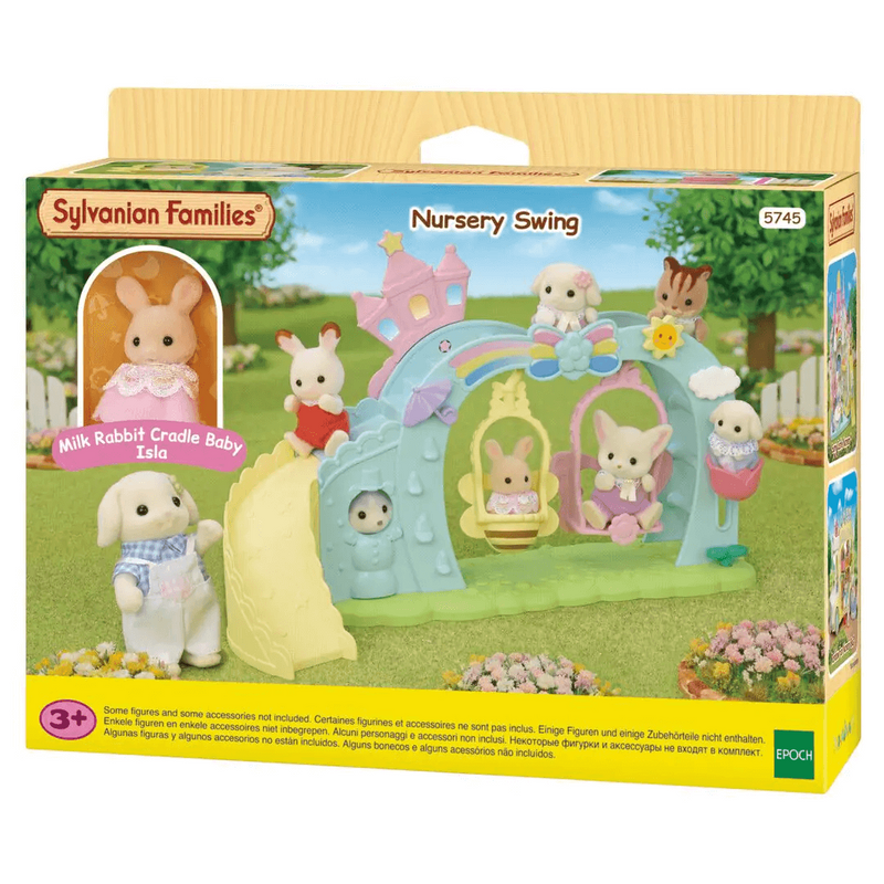 Sylvanian Families Nursery Swing Toy Playset for Ages 3 and Up collectible from Curious Minds