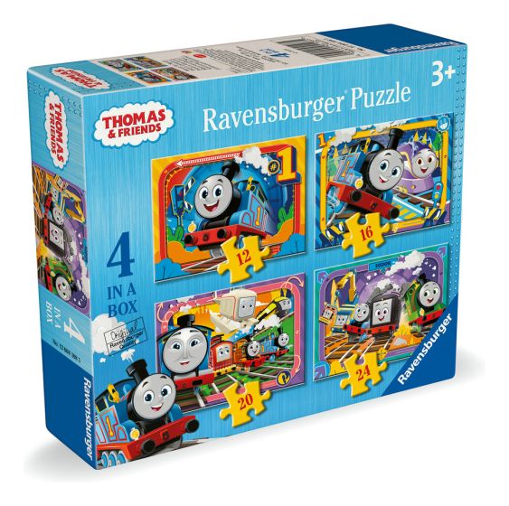 Thomas & Friends 4 in a Box Jigsaw Puzzles