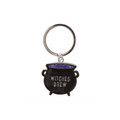 Witches Brew Cauldron Keyring