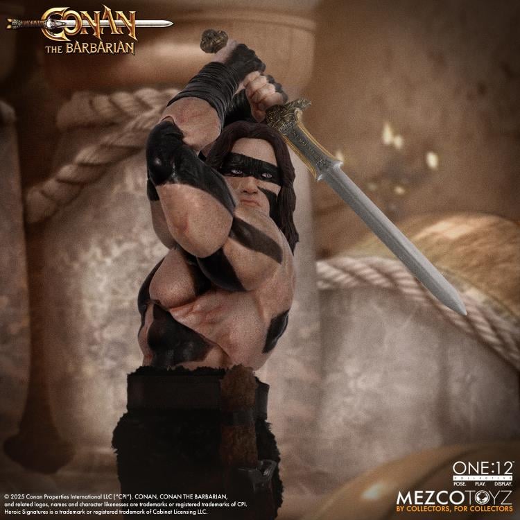 Mezco Conan the Barbarian (1982) One:12 Collective Conan (War Paint Edition) Action Figure