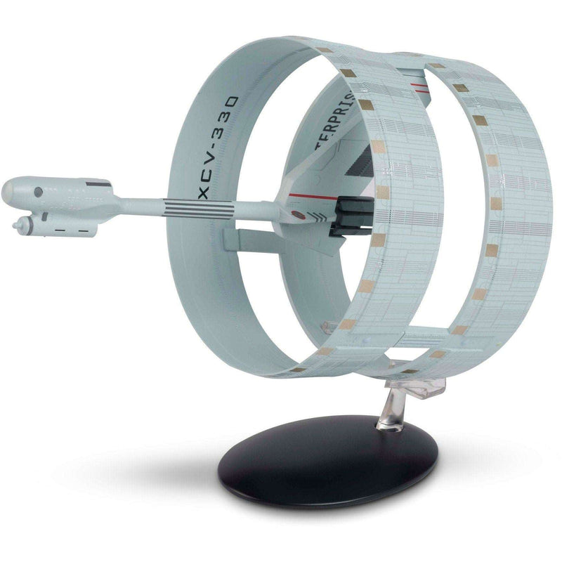 U.S.S. Enterprise XCV-330 Model Die Cast Ship SPECIAL ISSUE (Star Trek / Eaglemoss), rear view