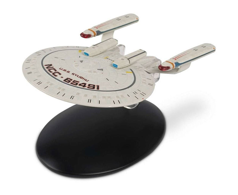 U.S.S. Kyushu (New Orleans Class) Model Die Cast Ship STDC095 (Eaglemoss / Star Trek), rear view