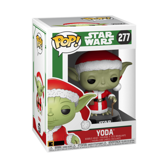 Star Wars - Santa Yoda Funko Pop! Vinyl Figure