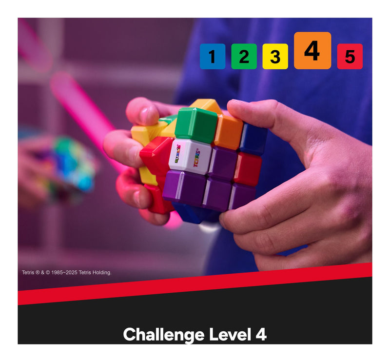 Rubik's Tetris Cube, rear view