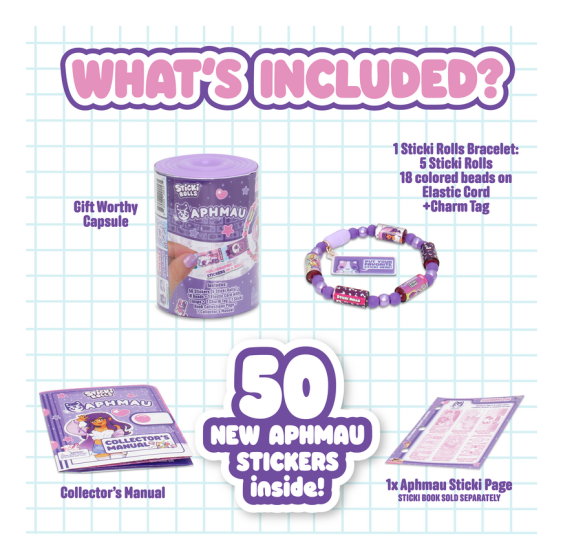 Sticki Rolls Aphmau Capsules