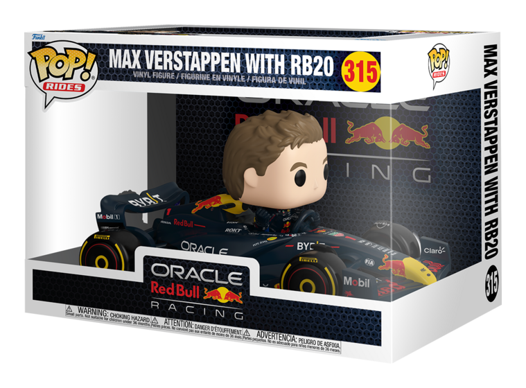Funko Pop! Ride Super Deluxe: F1 Red Bull Verstappen with RB20