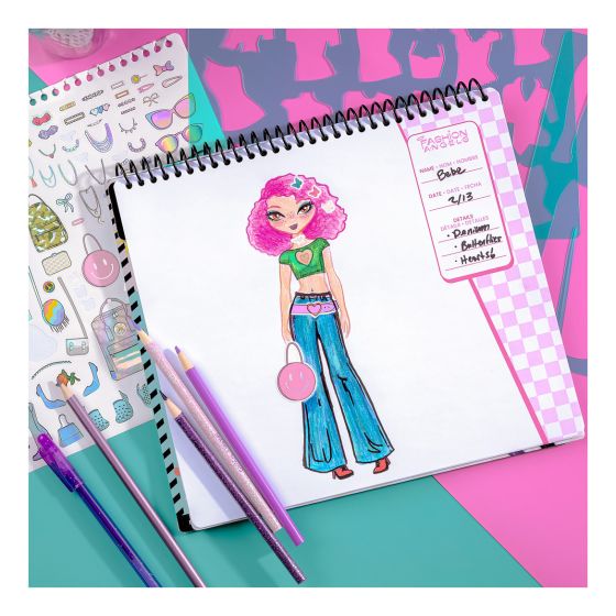 Fashion Angels Fashionista Sketch Portfolio (Case of 12)