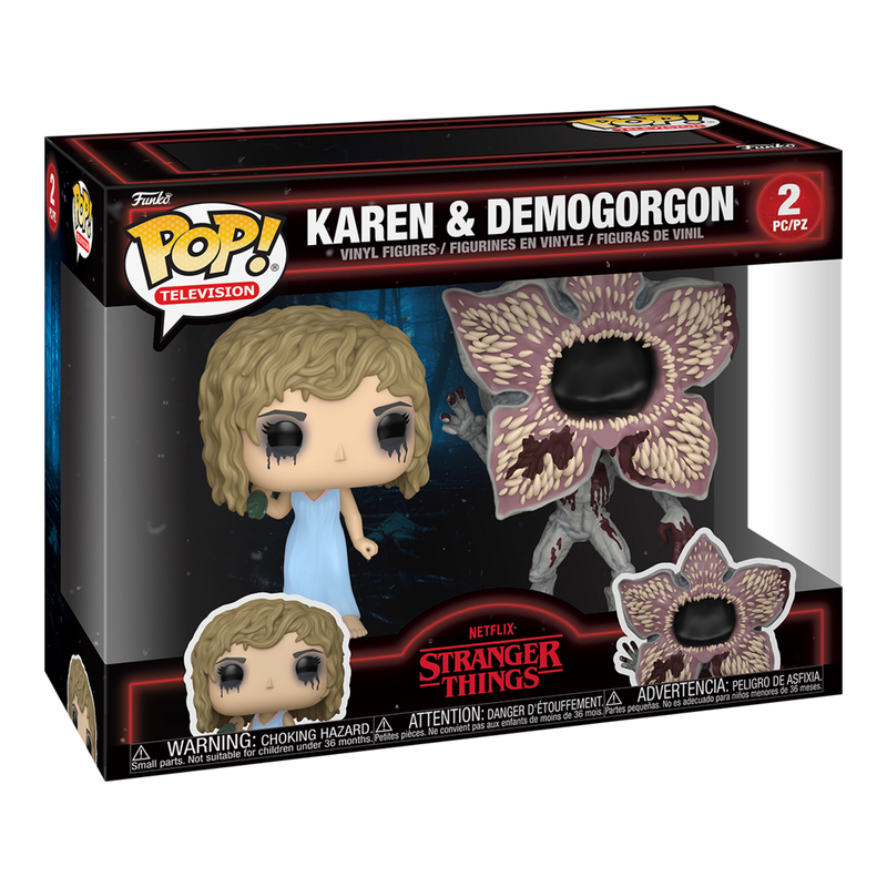 Pop! 2-Pack - Stranger Things - Karen & Demogorgon