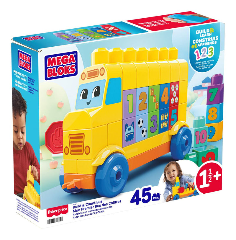Mega Bloks Build & Count Bus - Image