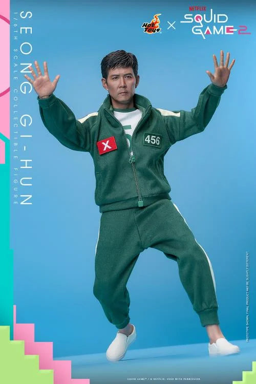 Hot Toys Squid Game Seong Gi-Hun 1/6th Scale Figure