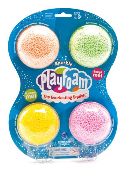 Playfoam Sparkle (4 Pack) collectible from Abgee