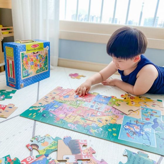 Melissa & Doug - Chunky Puzzle In Tray (Case of 6)