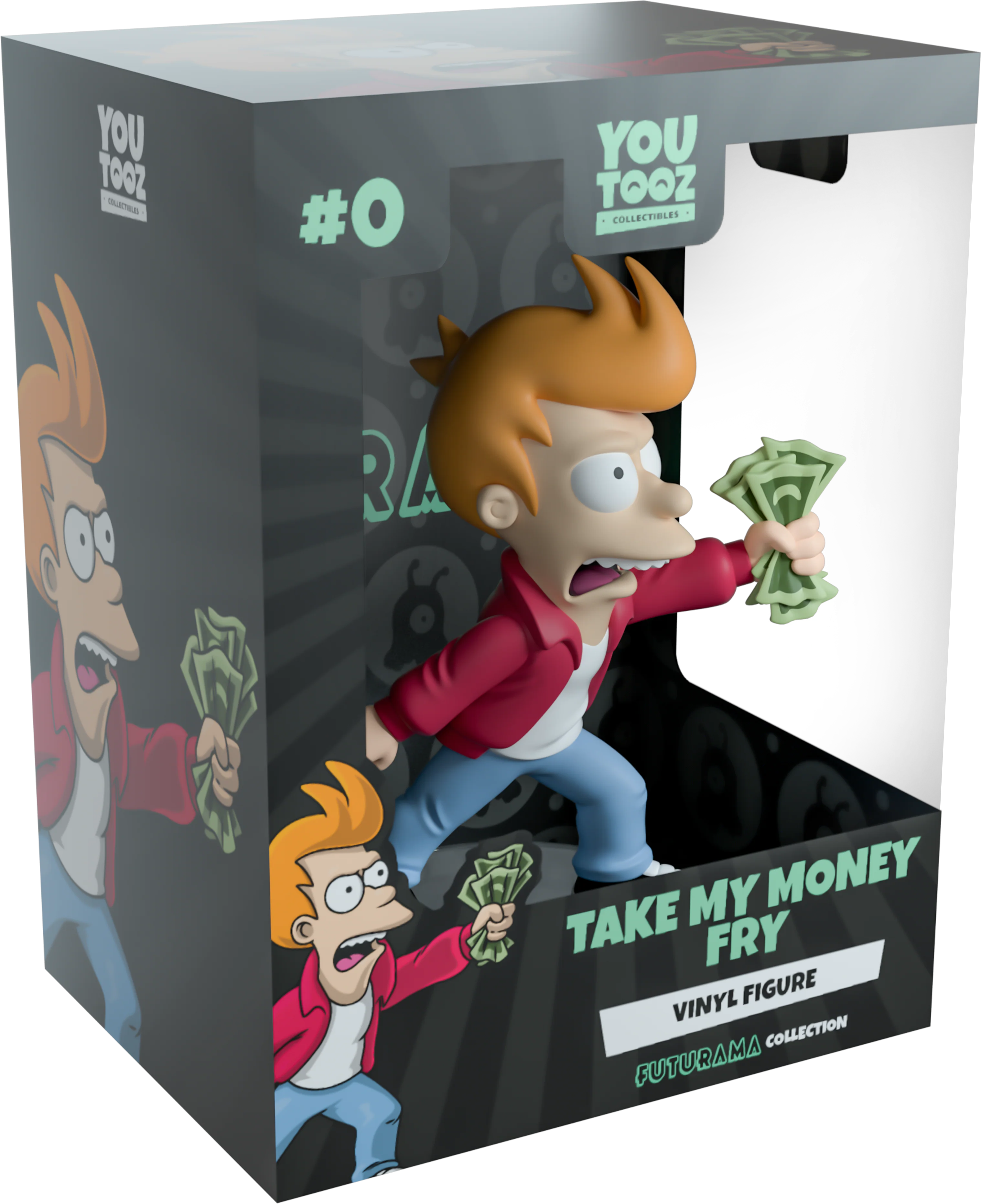 Youtooz Futurama Take My Money Fry Figure