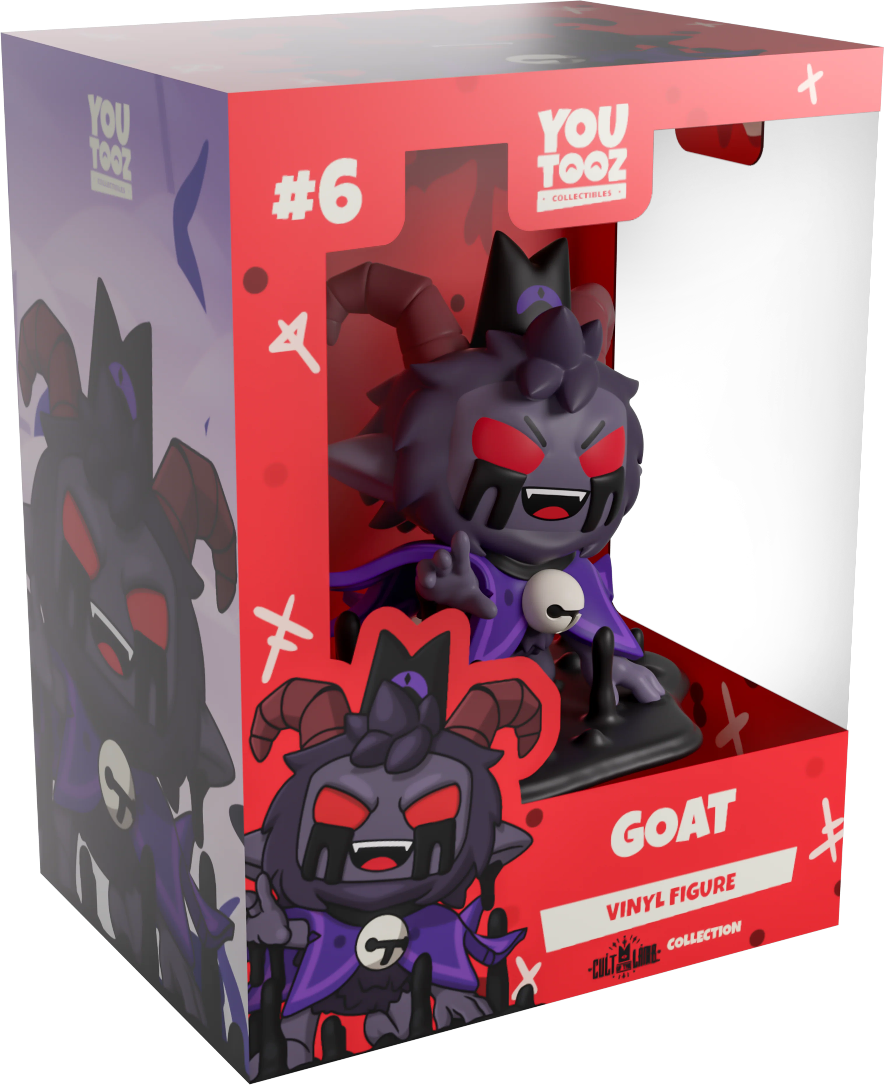 Youtooz Cult of the Lamb Goat Vinyl Figure