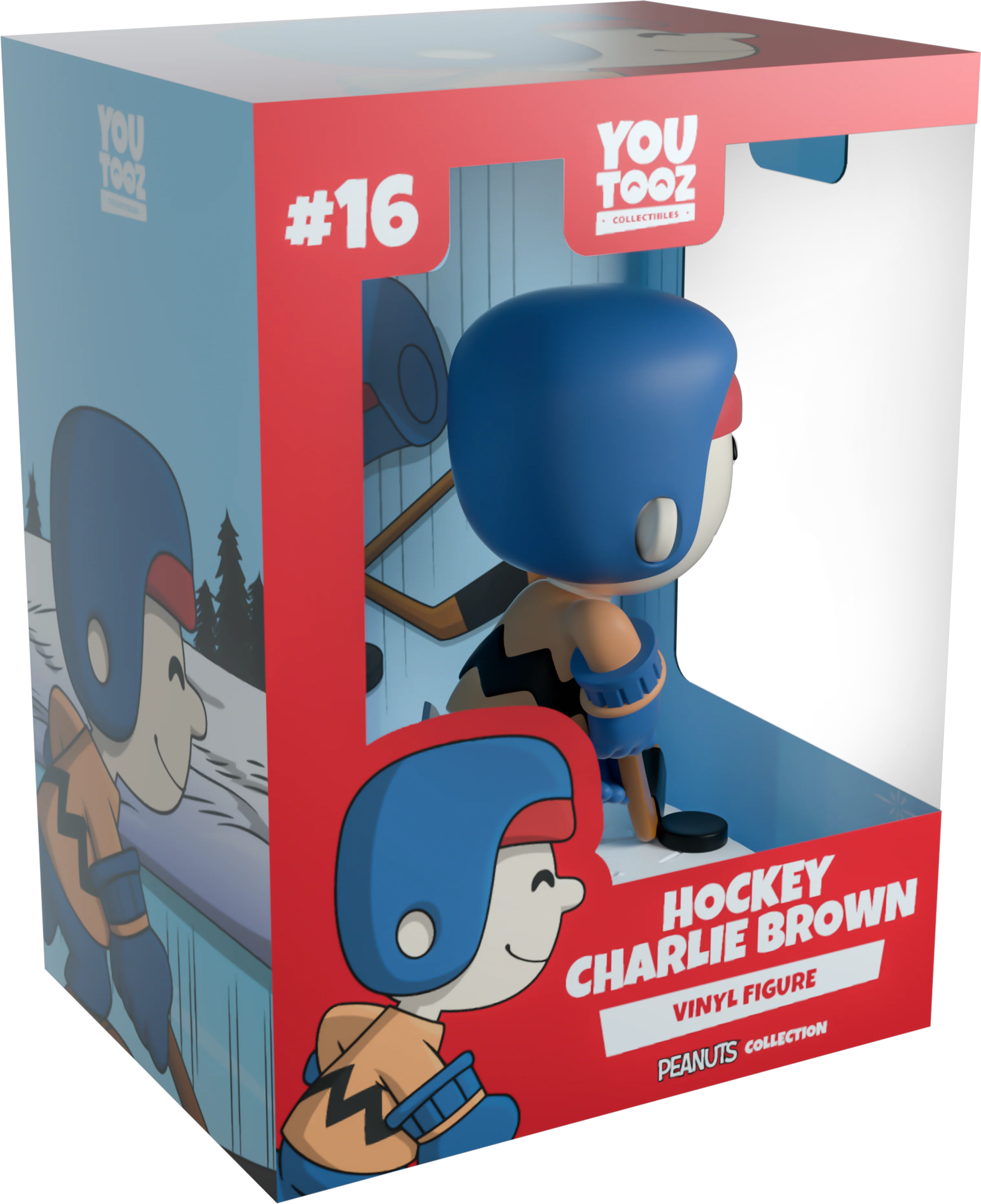 Youtooz Peanuts Hockey Charlie Brown Figure