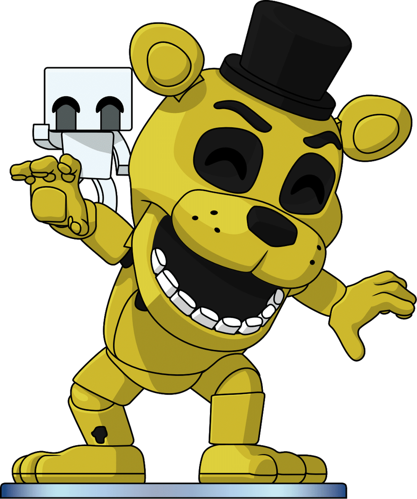 Youtooz Five Nights at Freddy’s Haunted Golden Freddy Figure