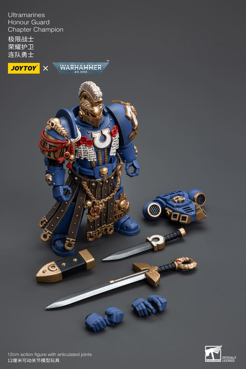 Warhammer 40K 1/18 Scale Ultramarines Honour Guard Chapter Champion