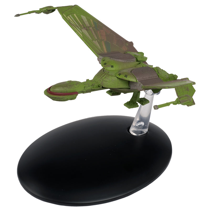 Klingon Bird-Of-Prey Set Of 3 (Classic, Attack Mode & Landed) Die-Cast Models (Eaglemoss / Star Trek), close-up detail