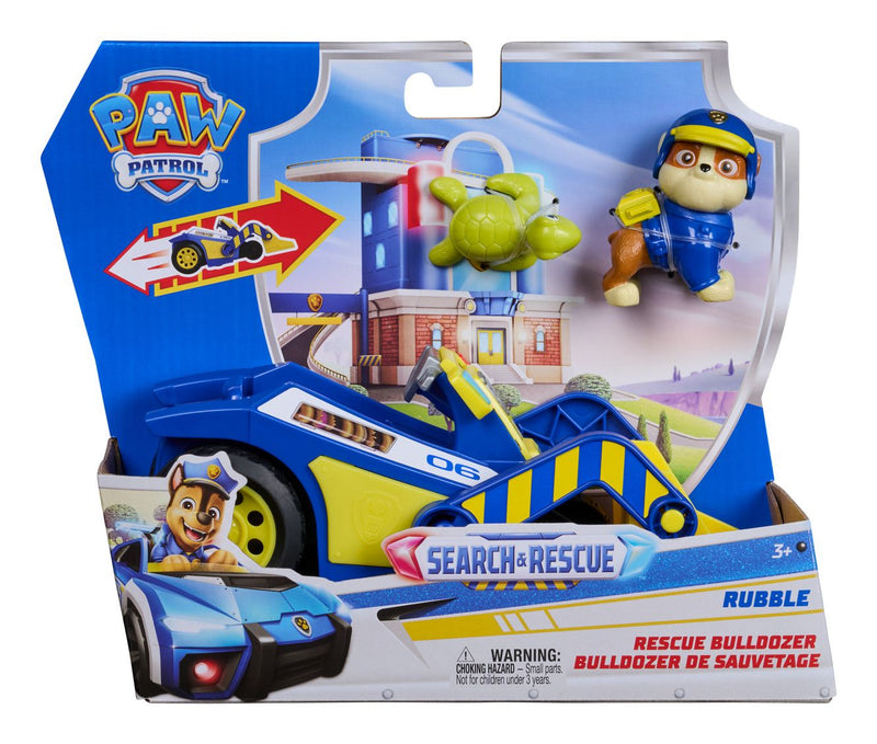 Paw Patrol Search & Rescue Rubble Rescue Bulldozer with 2 Figures - Image