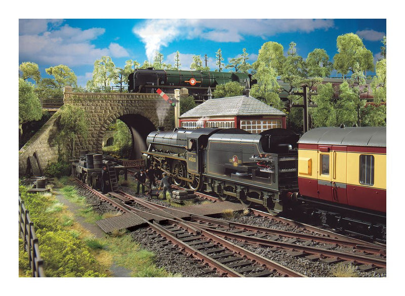 Hornby Full Steam Ahead 1000 Piece Jigsaw Puzzle - Image