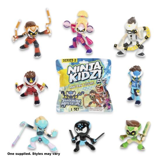 Ninja Kidz Action Mystery Figures CDU (Case of 24)
