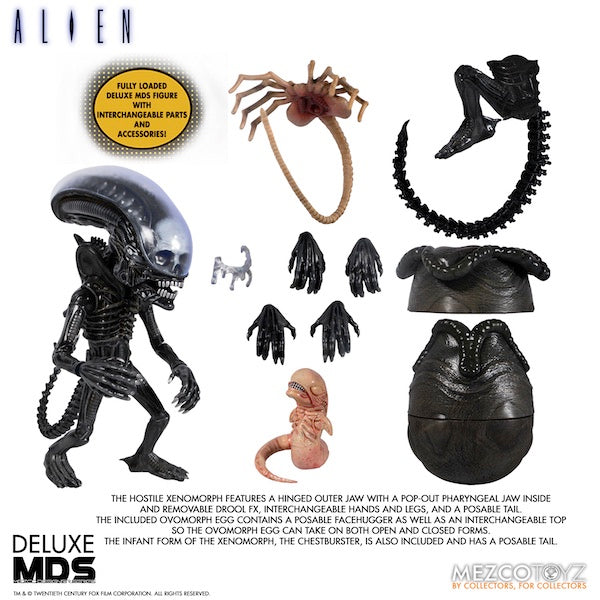 Alien Deluxe 6" Mezco Designer Series (MDS) Figure