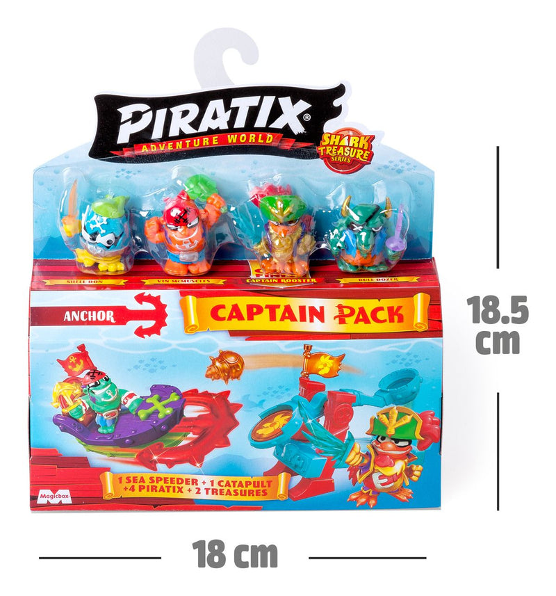 Piratix - Shark Treasure Captain Pack - Image