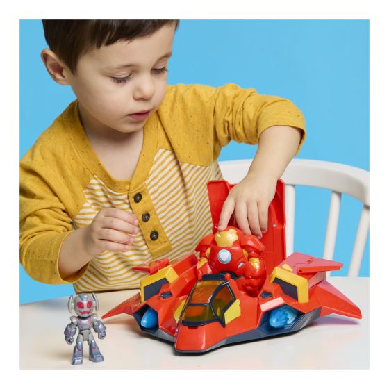 Disney Jr. Series Marvel's Iron Man and his Awesome Friends Giant-Sized Armor Iron Jet