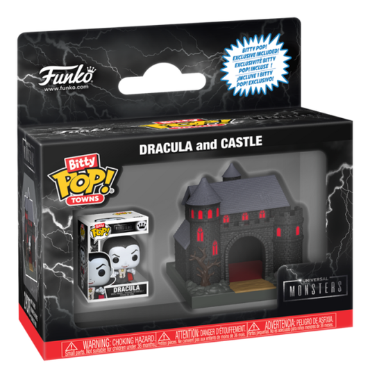 Bitty Pop! Town - Universal Monsters-Dracula Castle collectible from Abgee