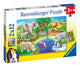 Time at the Zoo 2x 12 Piece Jigsaw Puzzle