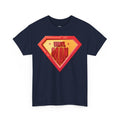 'Vinyl Man' Men's Superhero T-Shirt, product detail